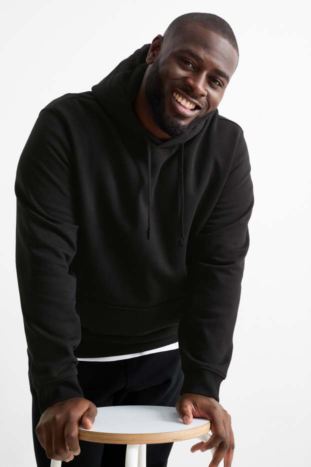 Herren - Hoodie - schwarz