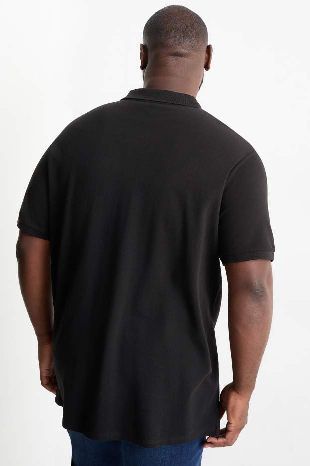 Bărbați - Tricou polo - negru