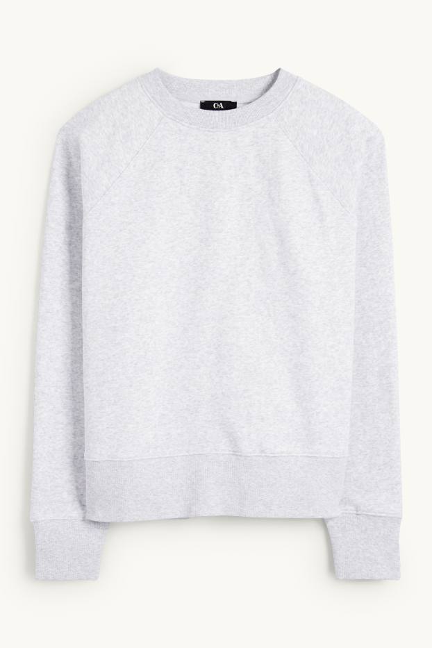 Donna - Felpa basic - grigio chiaro