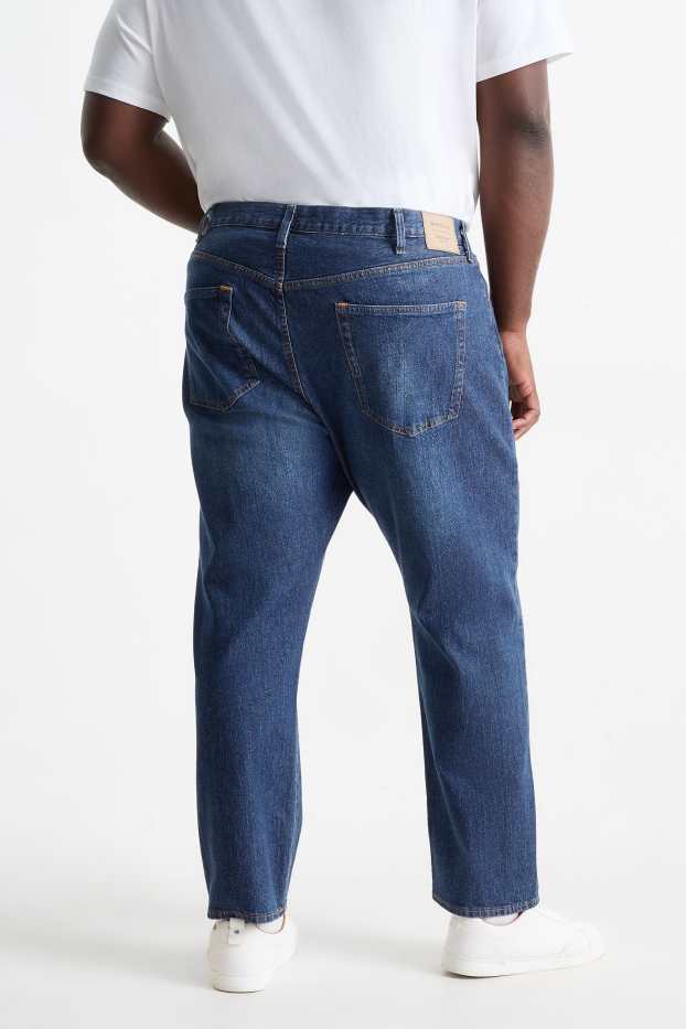 Herren - Regular Jeans - LYCRA® - dunkeljeansblau