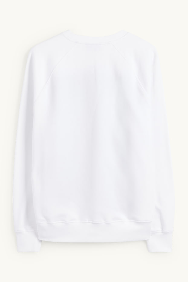 Heren - Sweatshirt - wit