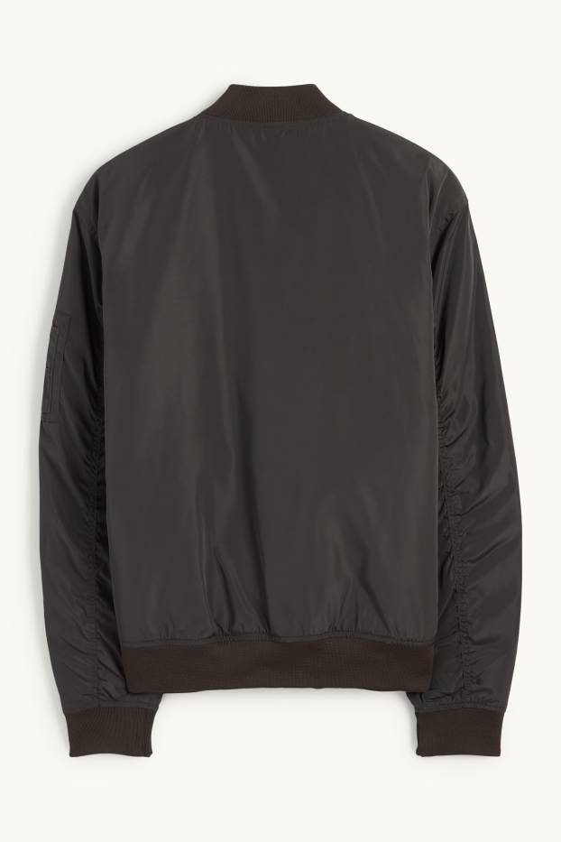 Home - Jaqueta bomber - negre