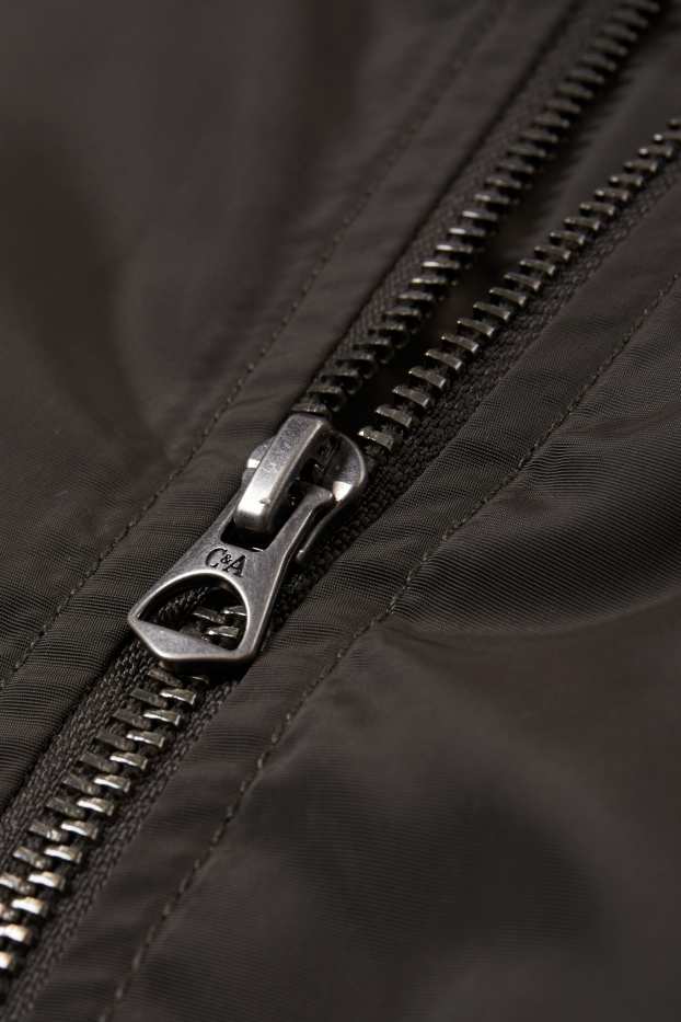 Home - Jaqueta bomber - negre