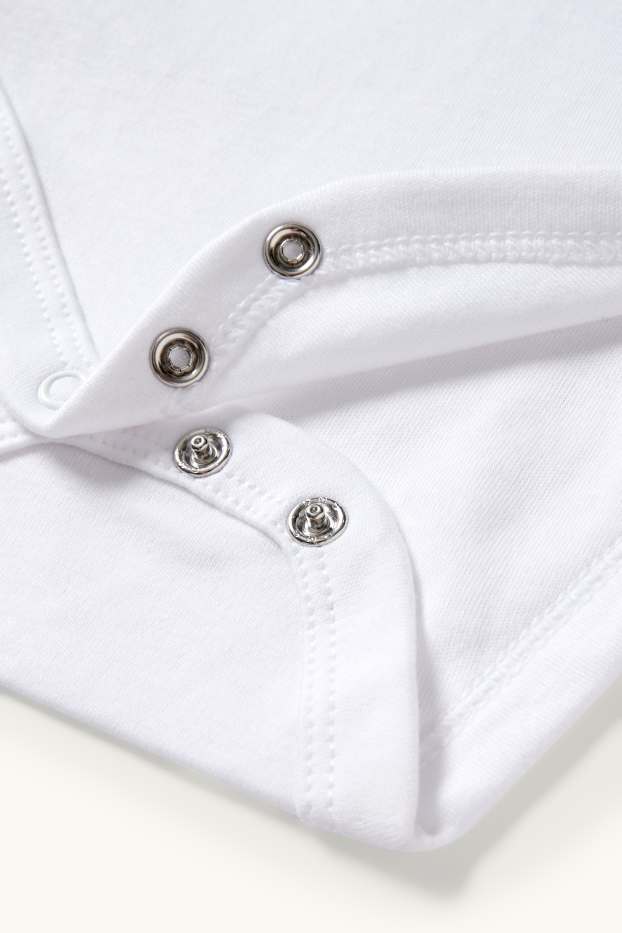 Unisex - Multipack 10er - Baby-Body - weiss