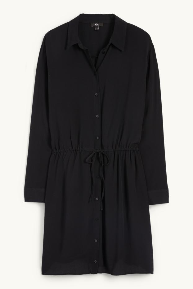 Dona - Vestit camiser - negre