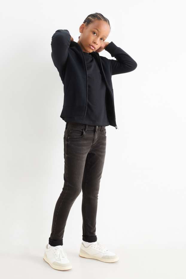 Nen - Skinny jeans - texà gris fosc