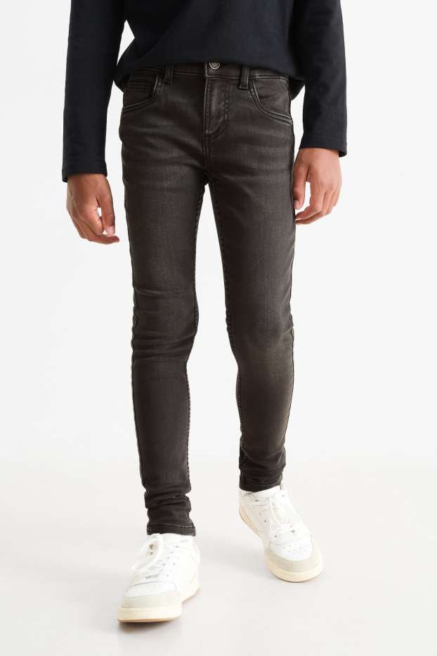 Nen - Skinny jeans - texà gris fosc