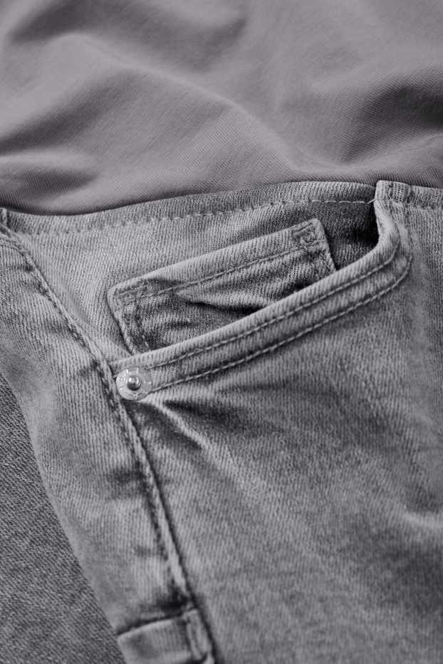 Femmes - Jean de grossesse - skinny jean - LYCRA® - jean gris clair