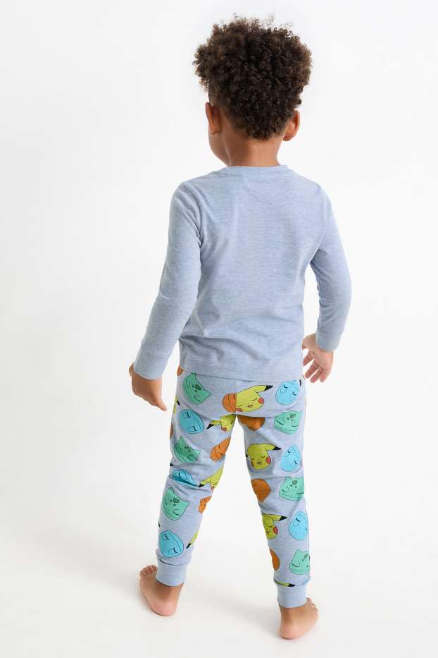 Kinderen: jongens - Pokémon - pyjama - 2-delig - lichtblauw