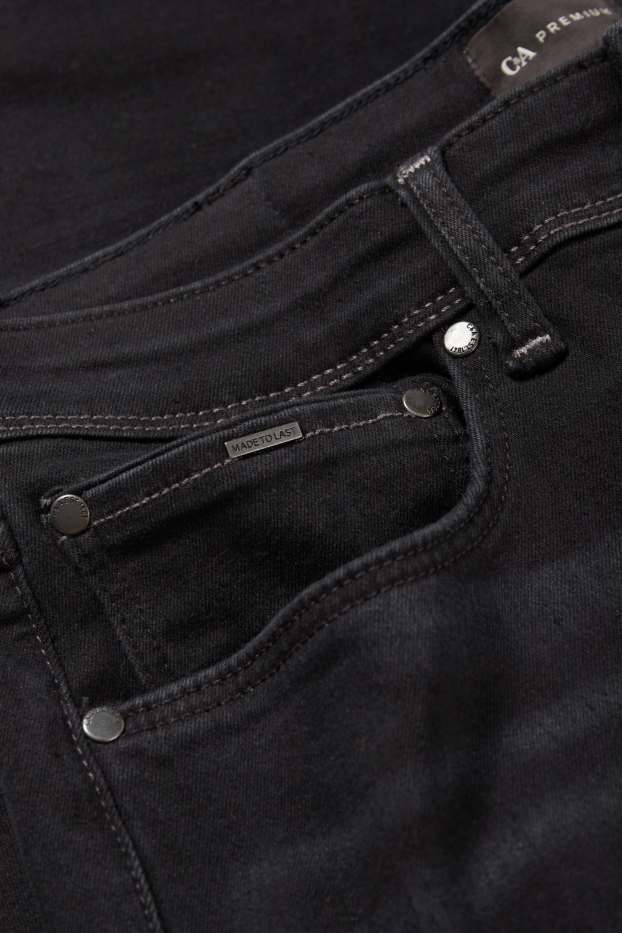 Heren - Slim jeans - zwart