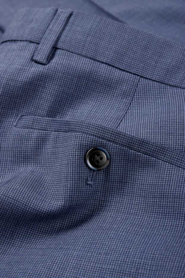 Home - Pantalons combinables - regular fit - estampats - blau fosc