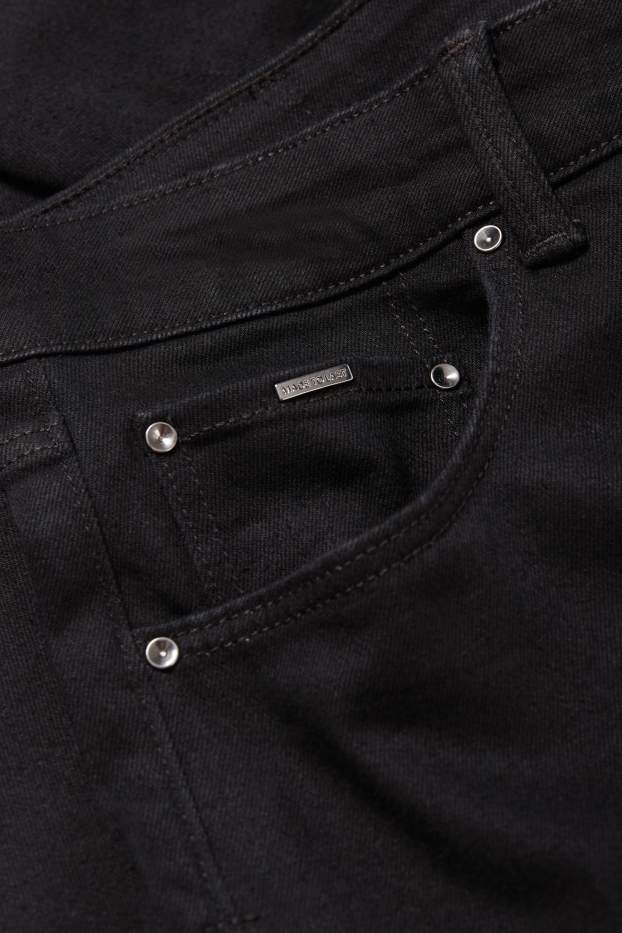 Mujer - Straight jeans - mid waist - LYCRA® - negro