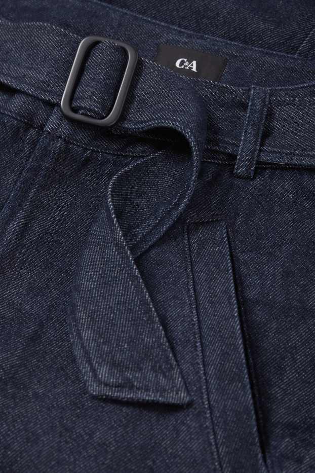 Dames - Spijkerrok - jeansdonkerblauw