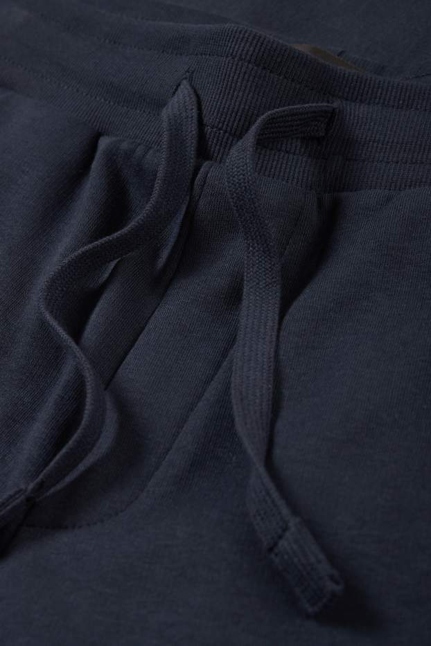 Hommes - Pantalon de jogging - bleu foncé