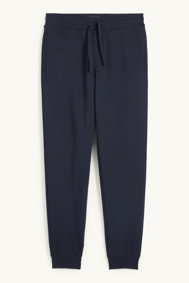 Hommes - Pantalon de jogging - bleu foncé