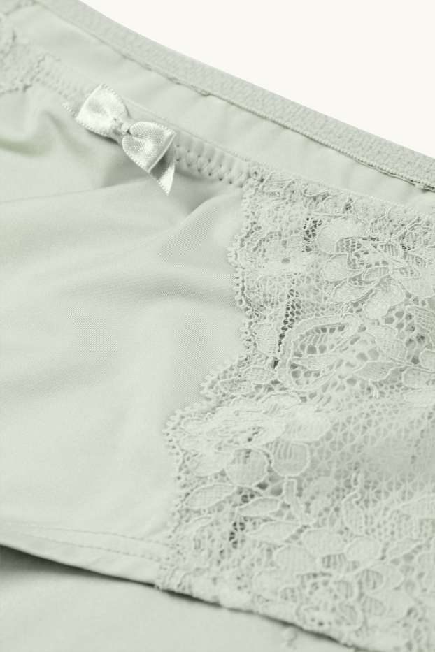 Dámské - Kalhotky hipster - mátově zelená