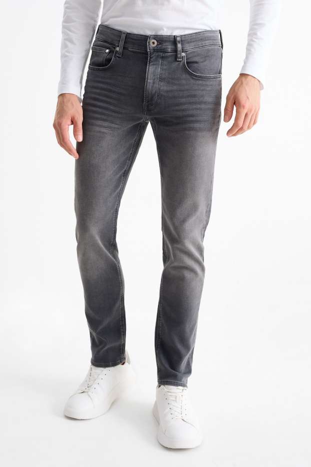 Herren - Slim Jeans - Flex Jog Denim - LYCRA® - jeansgrau