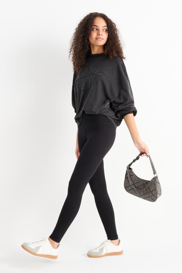 Dona - Leggings - negre
