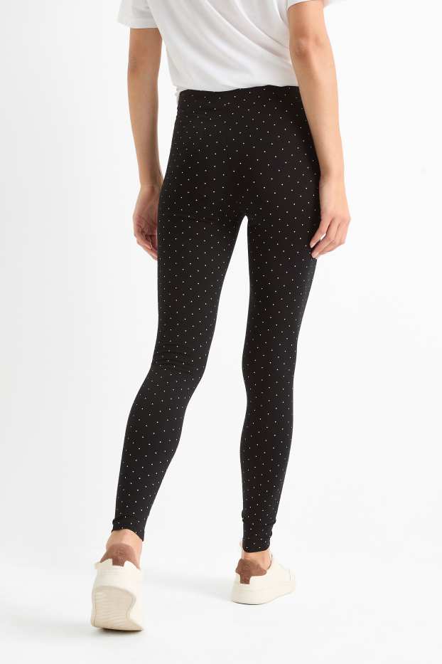 Femei - Multipack 2 buc. - colanți basic - negru