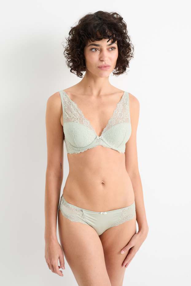 Damen - Slip - mintgrün