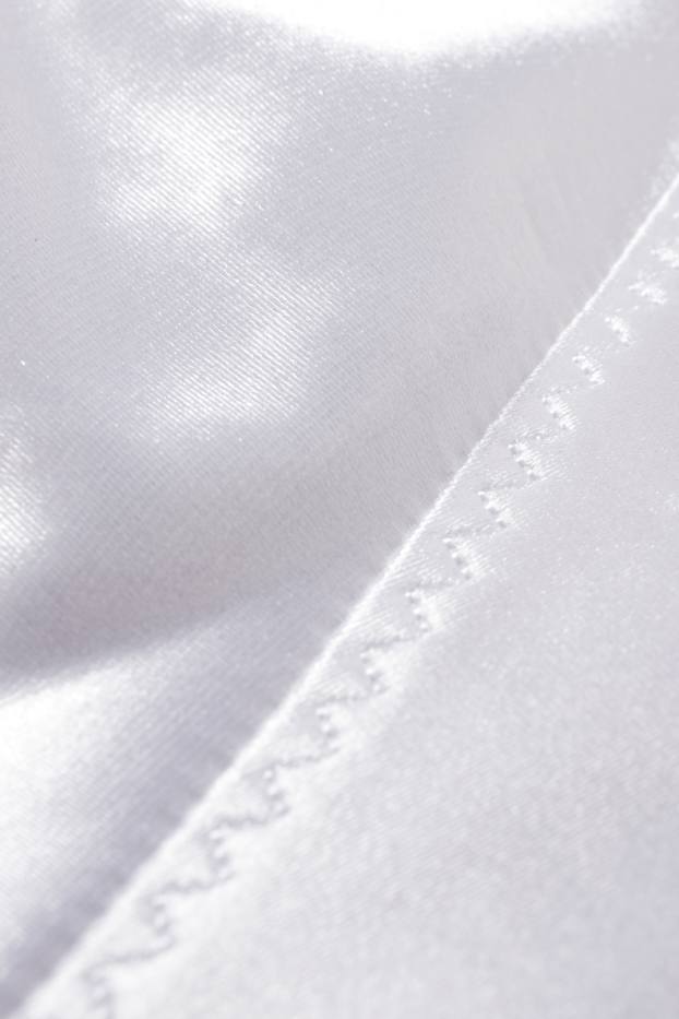 Dona - Sostenidors reductors sense cèrcols - brillants - blanc