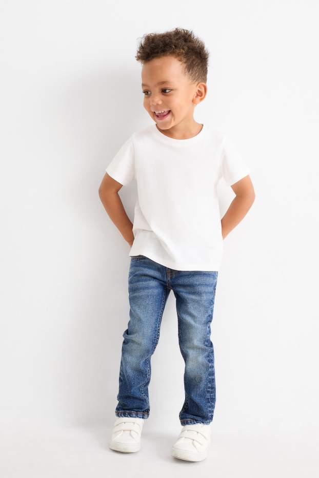 Copii - Băieți - Straight jeans - denim-albastru