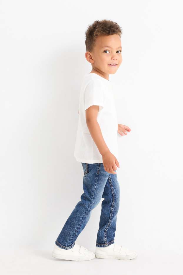 Copii - Băieți - Straight jeans - denim-albastru