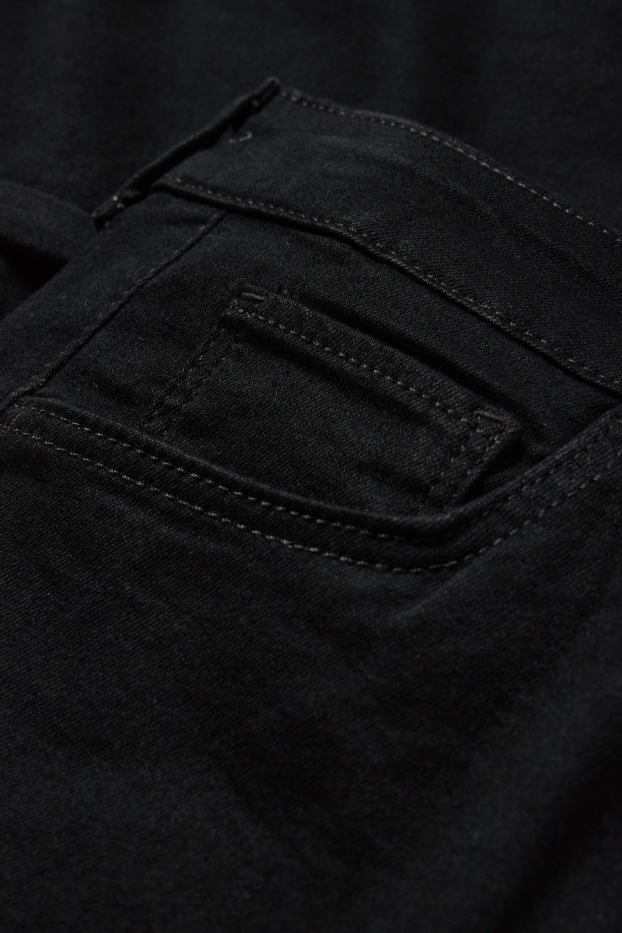 Dames - Jegging jeans - high waist - zwart