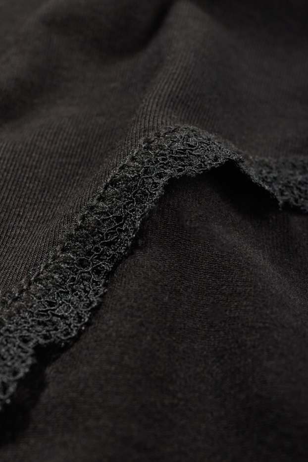 Mujer - Pack de 4 - braguitas - negro