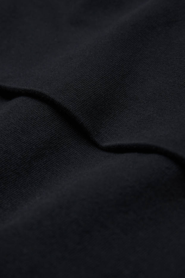 Femmes - T-shirt court - noir