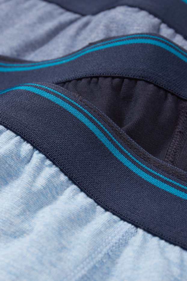 Herren - Multipack 5er - Trunks - blau