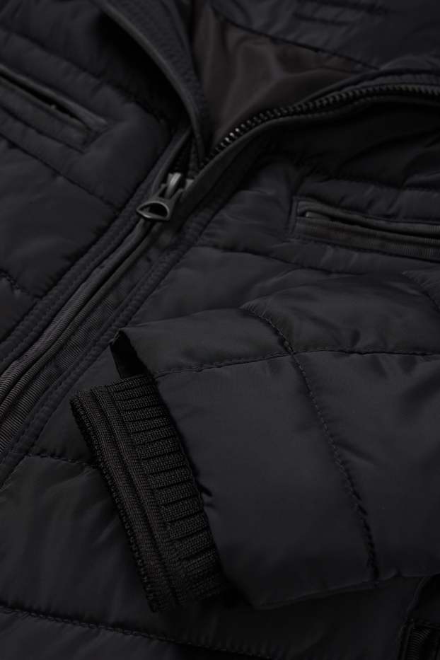 Herren - Steppjacke - schwarz