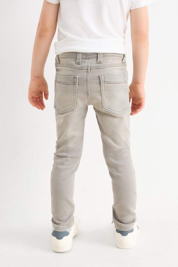 Enfants garçons - Skinny jean - jean gris clair