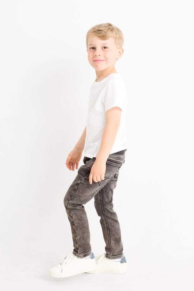 Enfants garçons - Slim jean - jean gris