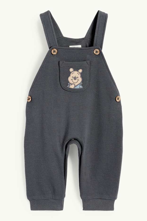 Bébés garçons - Winnie l’ourson - tenue pour bébé - 2 pièces - gris foncé