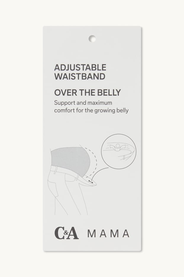 Women - Maternity jeans - skinny jeans - LYCRA® - black