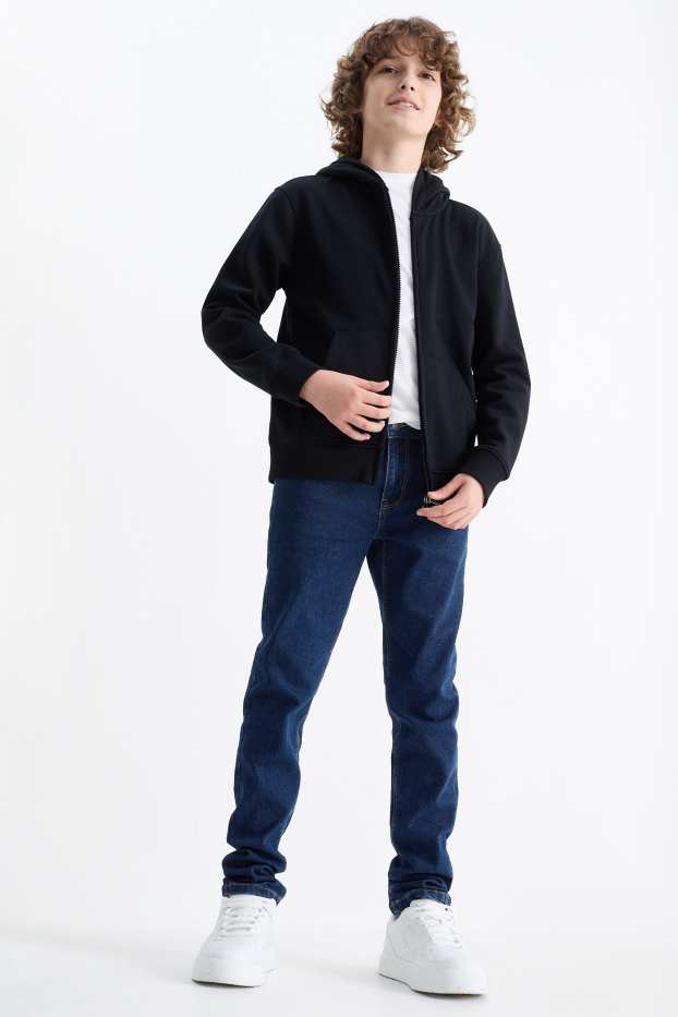 Kinder Buben - Multipack 2er - Skinny Jeans - dunkeljeansblau