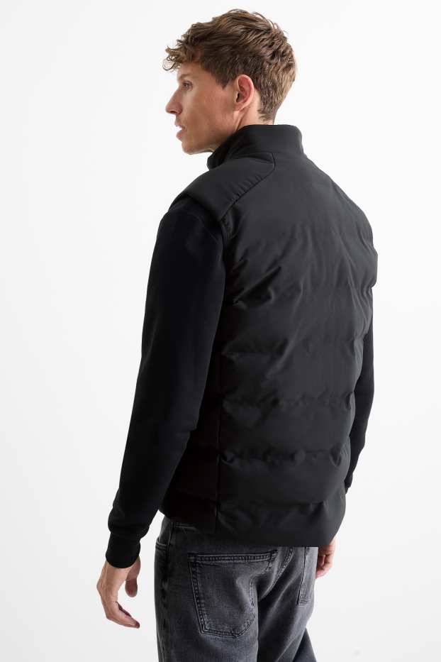 Heren - Bodywarmer - waterafstotend - zwart