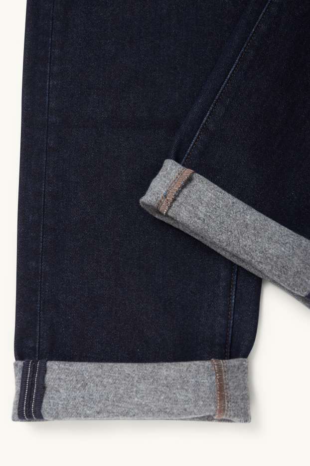 Herren - Regular Jeans - Thermojeans - LYCRA® - dunkeljeansblau