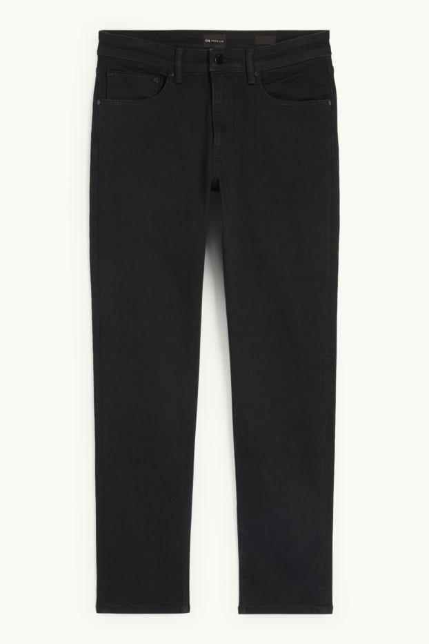 Bărbați - Slim jeans - negru