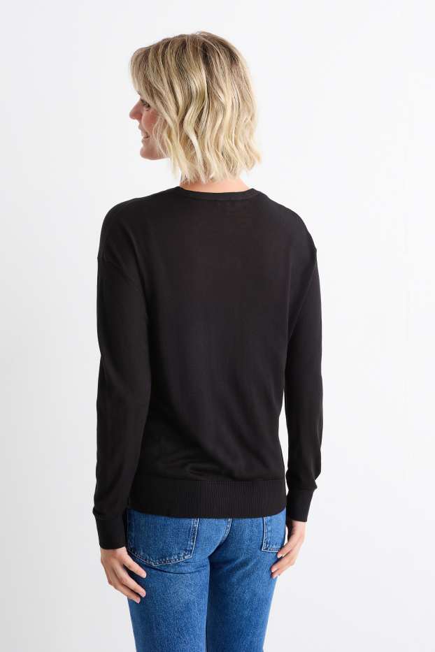 Women - Cardigan - black