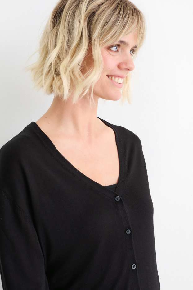 Women - Cardigan - black