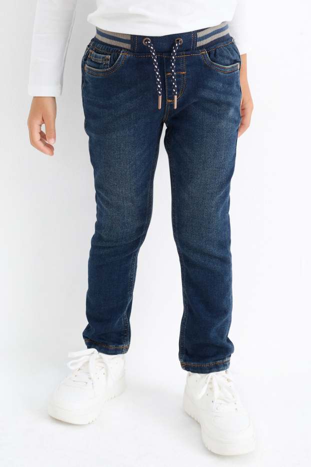 Enfants garçons - Slim jean - jean bleu foncé