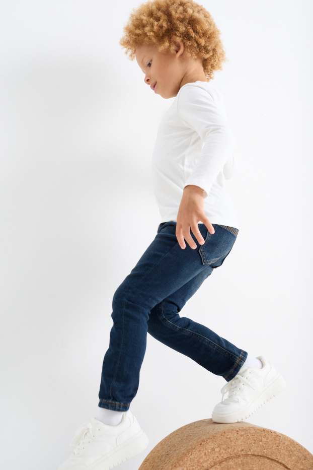 Enfants garçons - Slim jean - jean bleu foncé