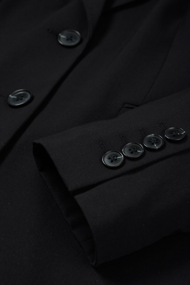 Femmes - Blazer de bureau - regular fit - noir