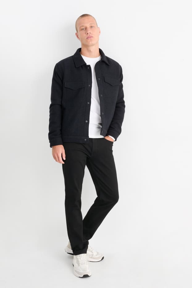 Bărbați - Slim jeans - negru