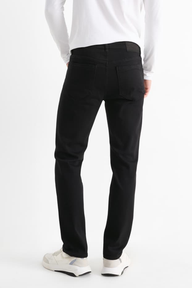 Bărbați - Slim jeans - negru