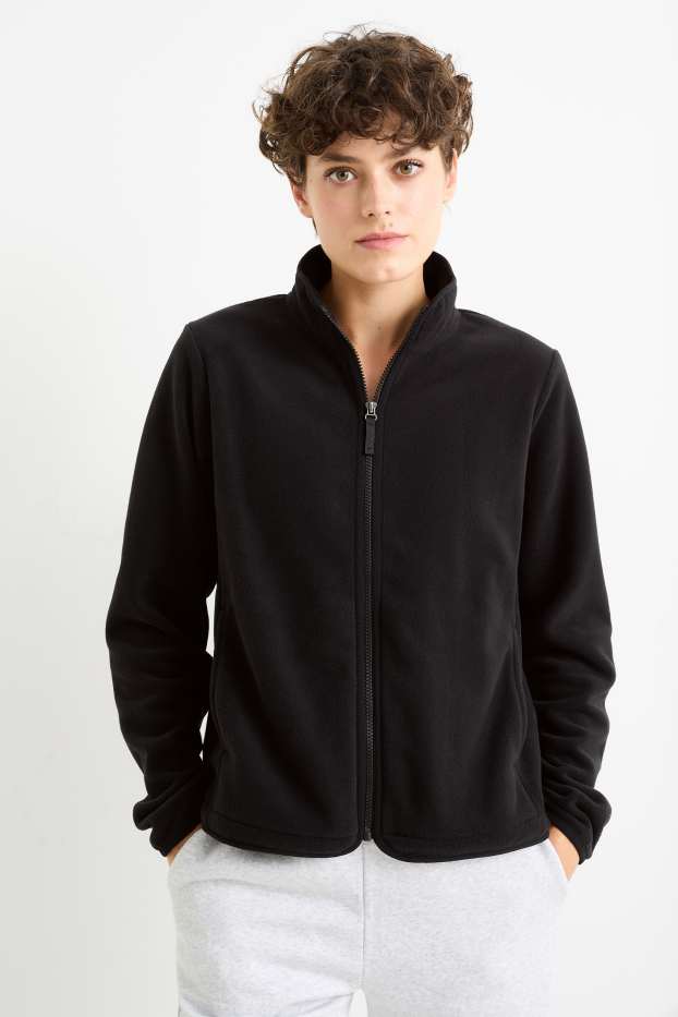 Femmes - Veste en polaire - noir