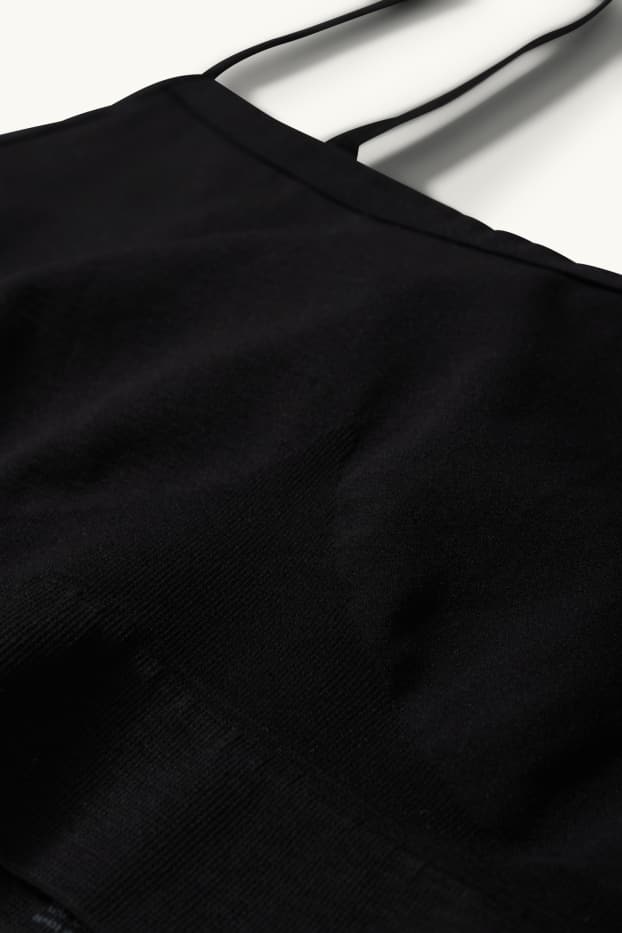 Damen - Bustier - seamless - schwarz