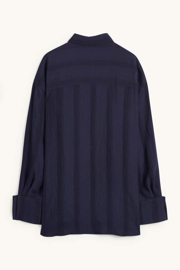 Women - Blouse - dark blue